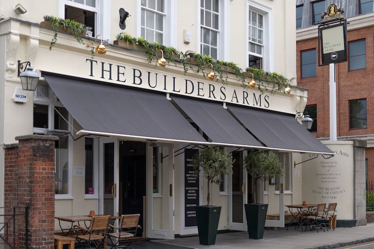 The Builders Arms in Chelsea Review of local gastropub